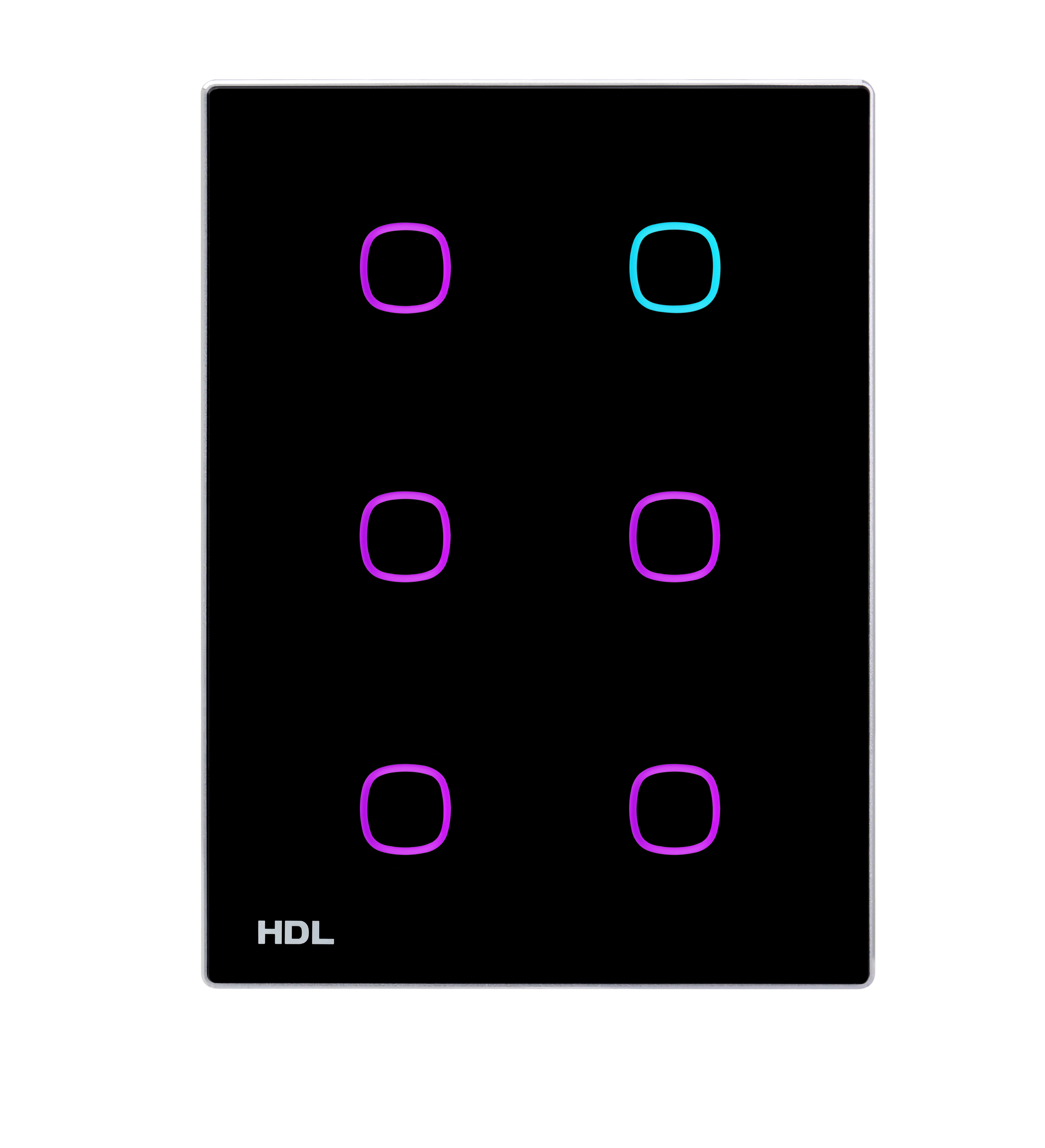 6-клавишная сенсорная панель iTouch, US стандарт (без шинного соединителя HDL-MPLPI.46-A) фото 9