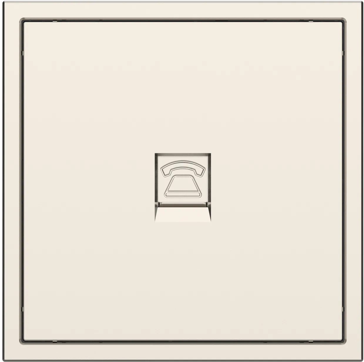 Телефонная розетка серии Tile 2.1, пластик (без рамки) фото 3