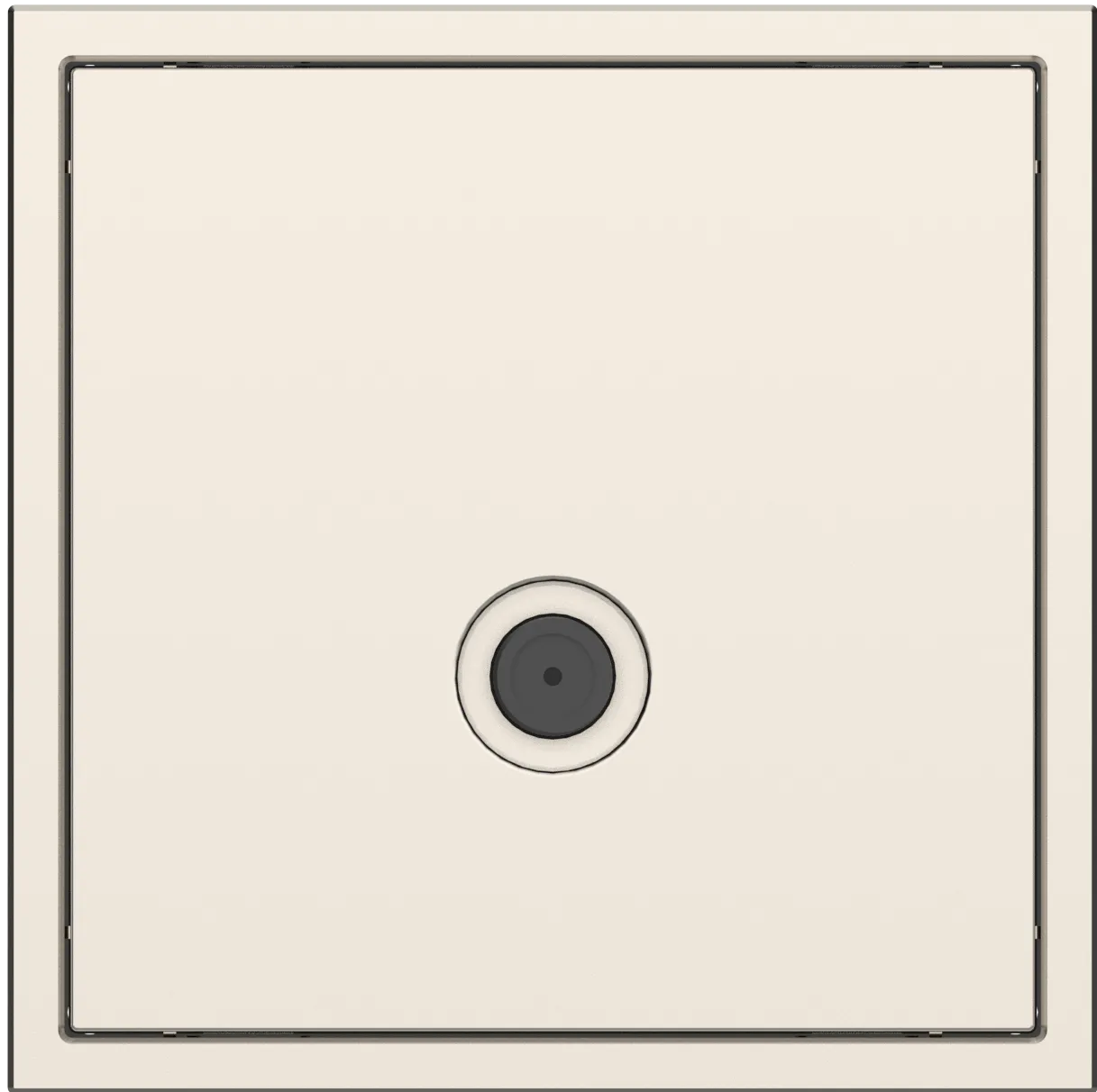 Телевизионная TV-F-Type розетка серии Tile 2.1, пластик (без рамки) фото 3