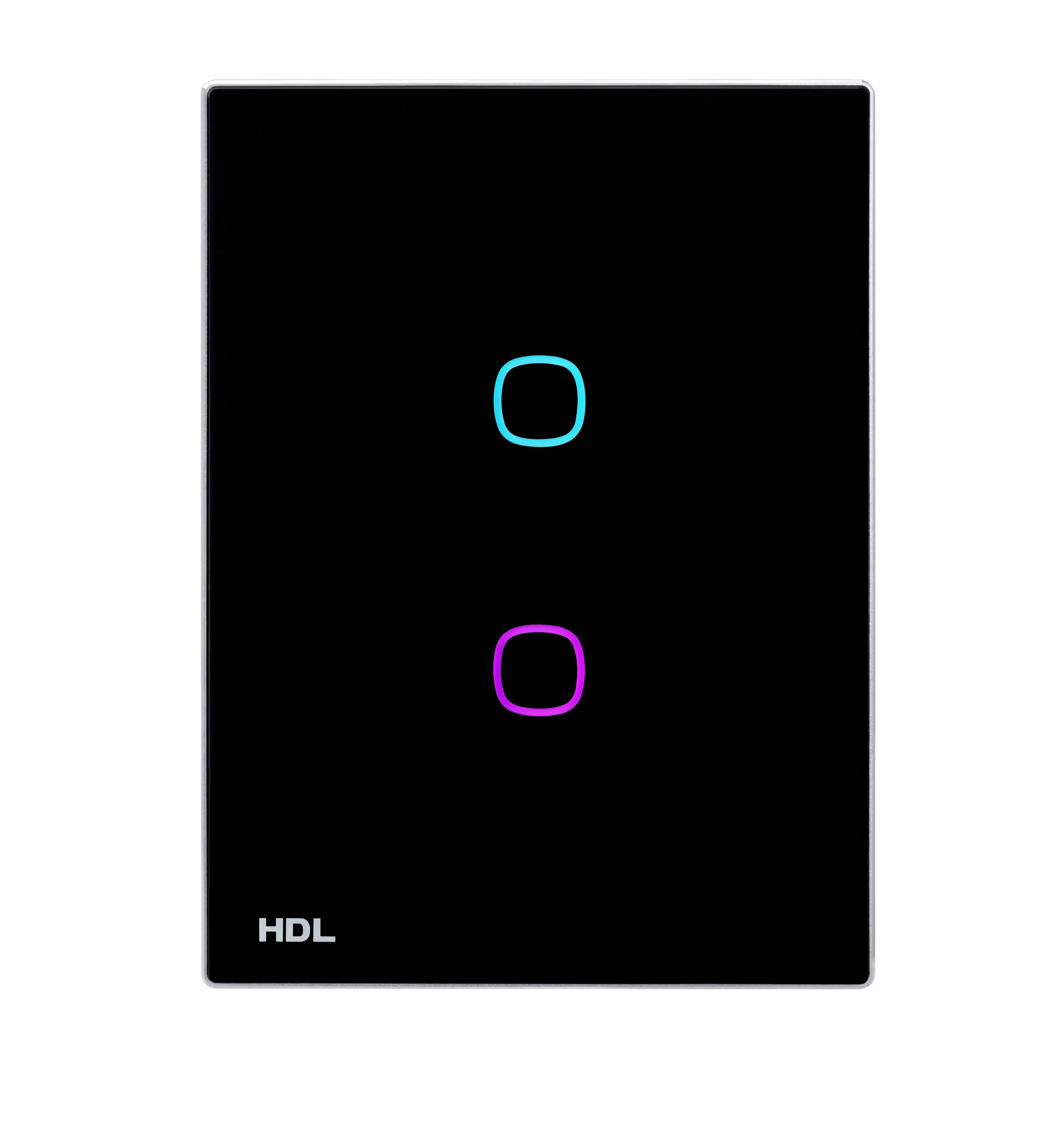 2-клавишная сенсорная панель iTouch, US стандарт (без шинного соединителя HDL-MPLPI.46-A) фото 7