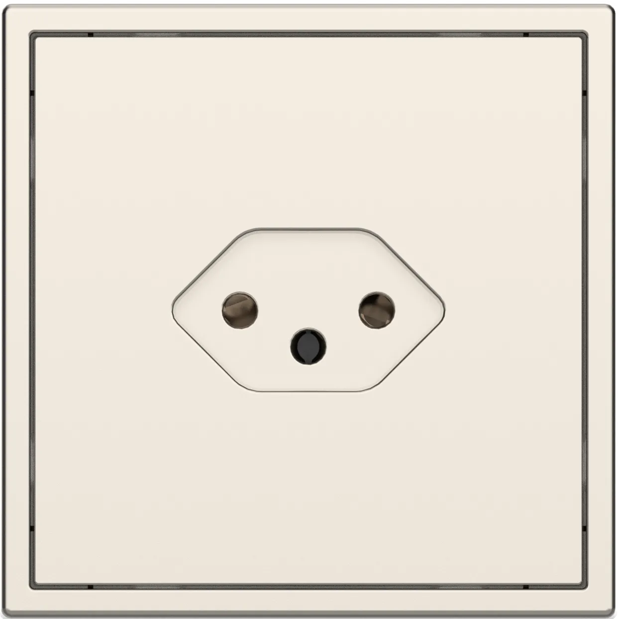 Европейская розетка серии Tile 2.1 типа J, пластик (без рамки) фото 3