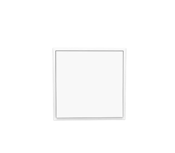 Выключатель 1-клавишный нажимной серии Tile, пластик (без рамки) фото 5