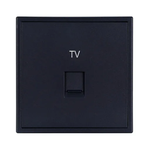 Телевизионная Toslink розетка (CATV) серии Tile, пластик (без рамки)