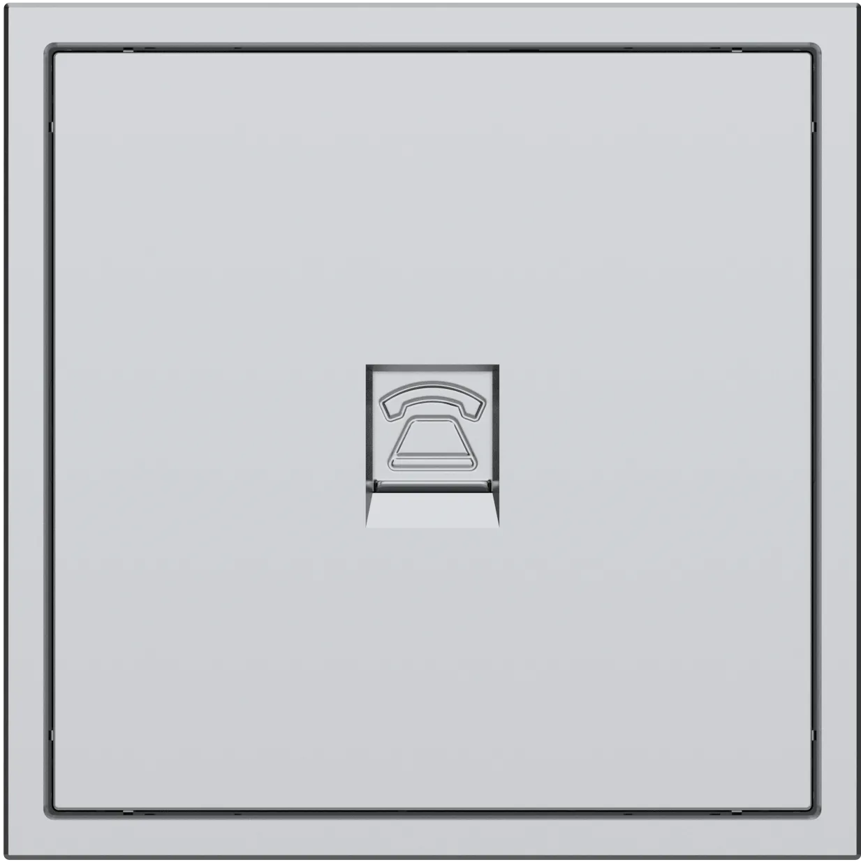 Телефонная розетка серии Tile 2.1, пластик (без рамки) фото 4