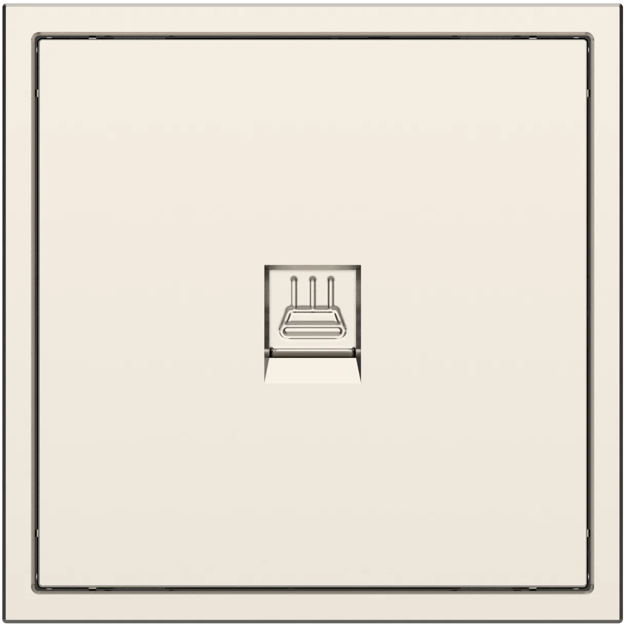 Интернет розетка серии Tile 2.1, пластик (без рамки) фото 3