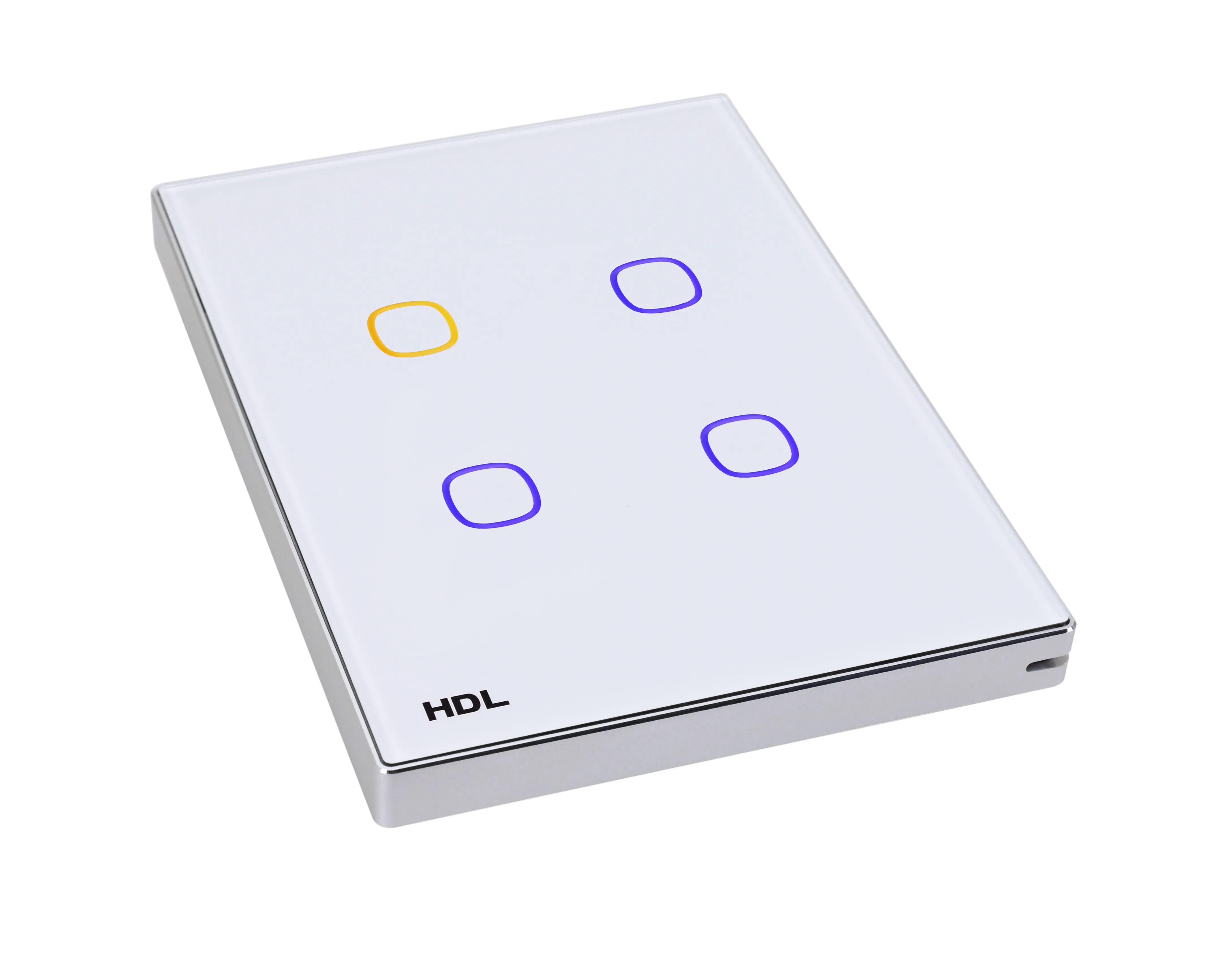 4-клавишная сенсорная панель KNX, австралийский/US стандарт (без шинного соединителя HDL-M/PCI.3-A) фото 3