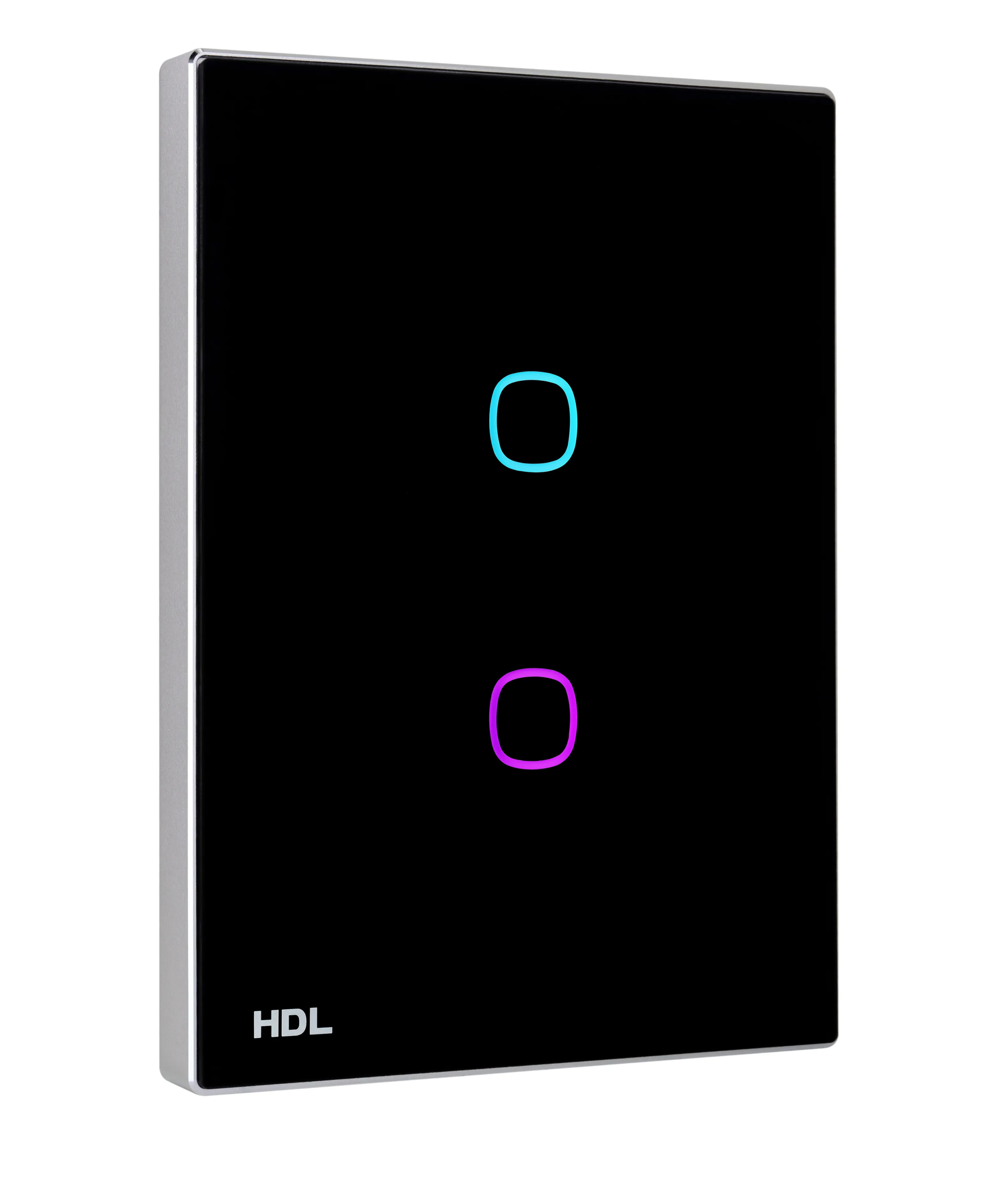 2-клавишная сенсорная панель iTouch, US стандарт (без шинного соединителя HDL-MPLPI.46-A) фото 5