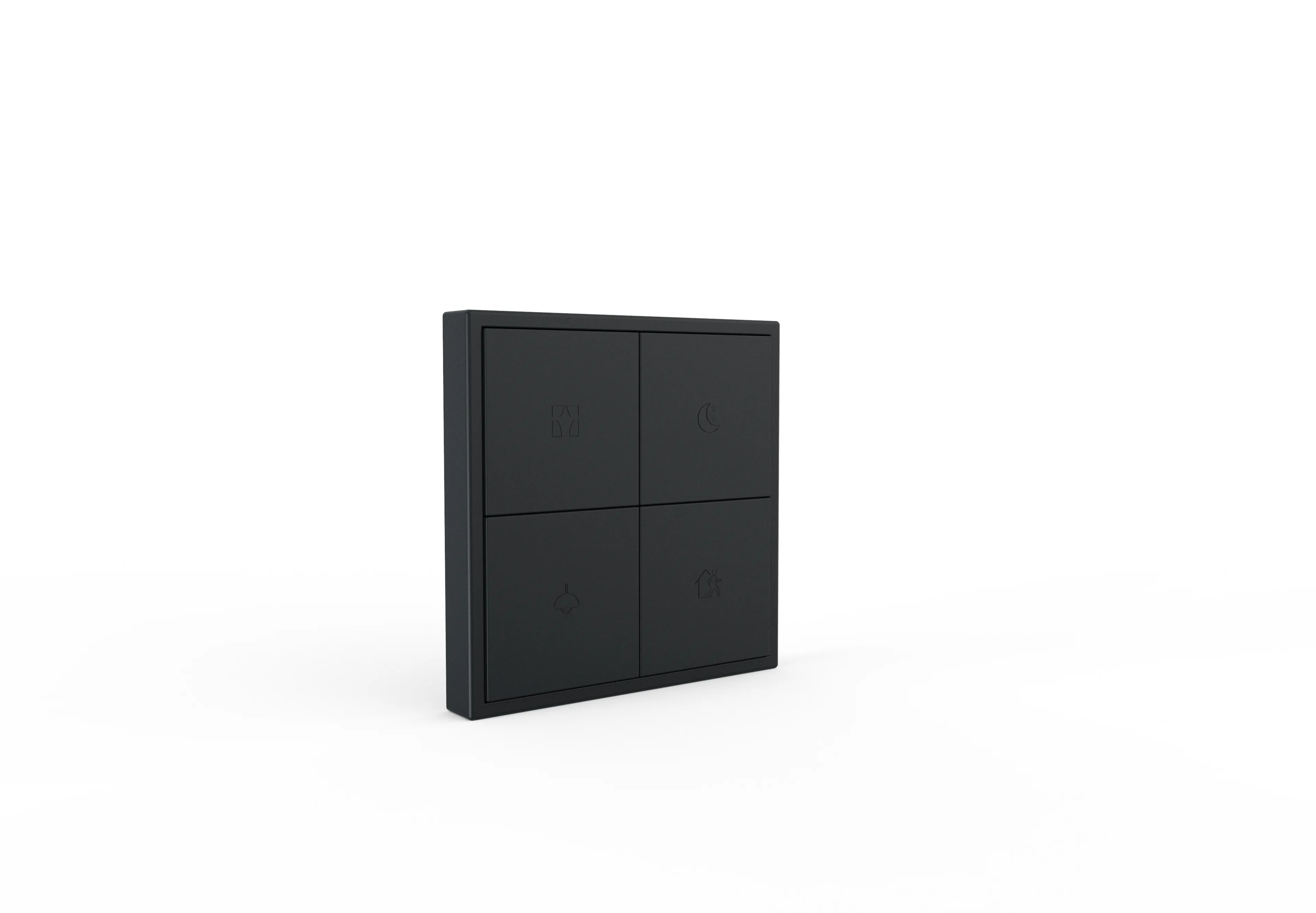 4-клавишная панель KNX серии Tile EU 2.0, пластик (без рамки и шинного соединителя HDL-M/PTCI.1) фото 2